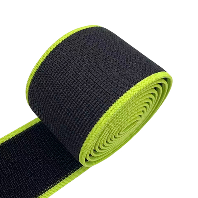 Élastique loop noir et vert de 5 cm