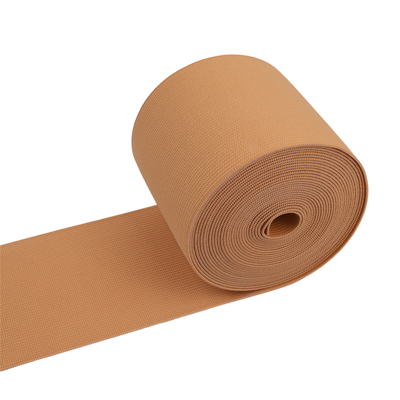 Élastique tricoté beige de 3 pouces