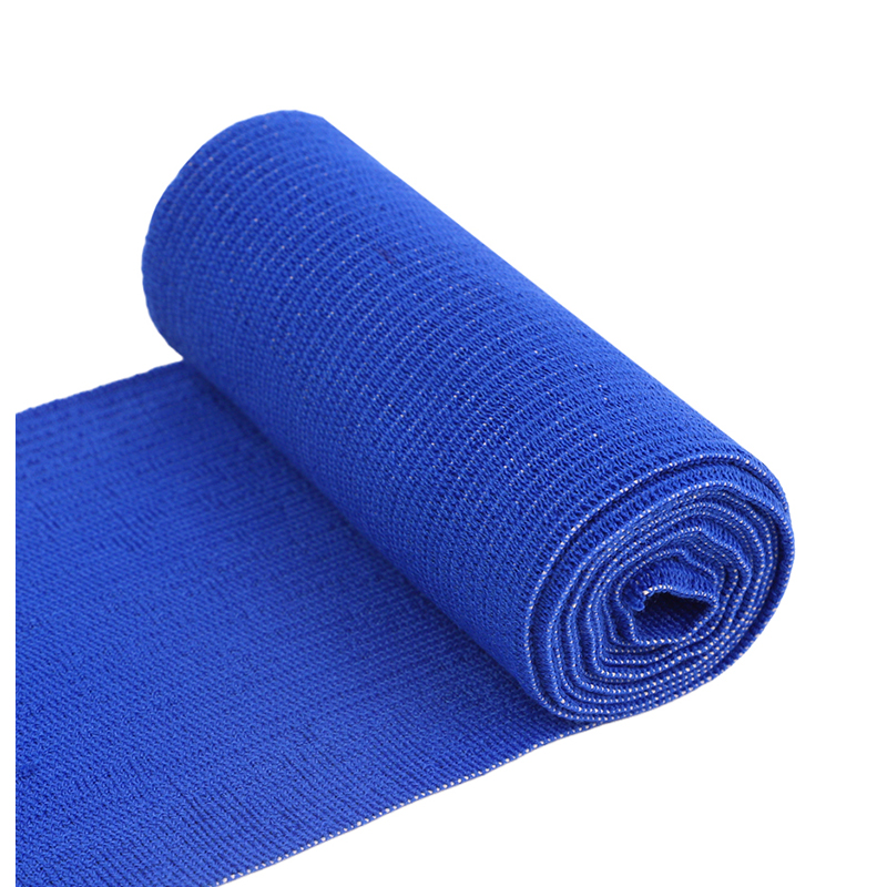 Bandage élastique médical bleu de 13 cm