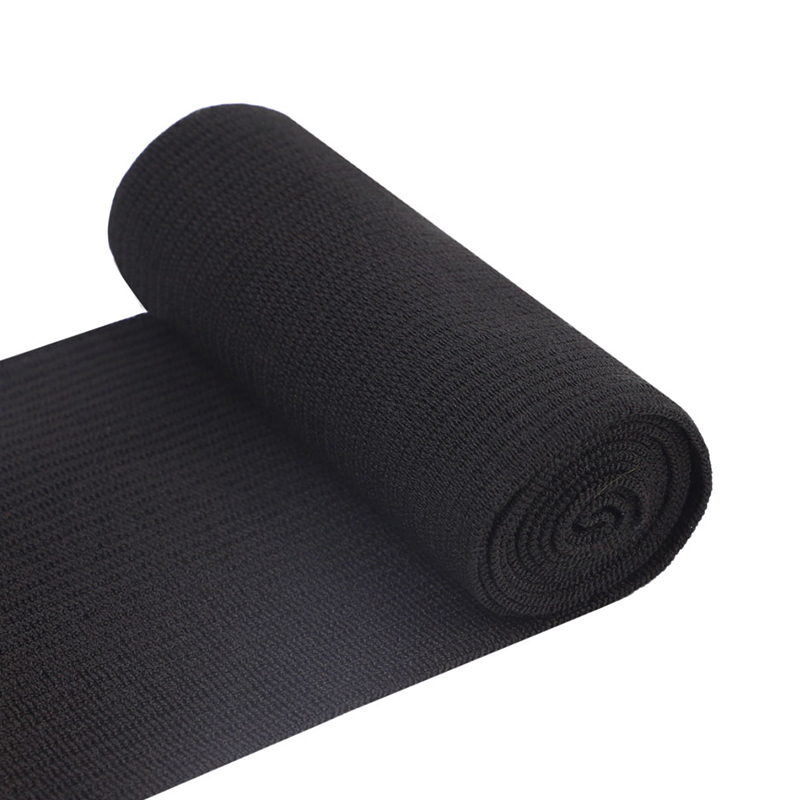 Bandage élastique noir de 13 cm pour le médical